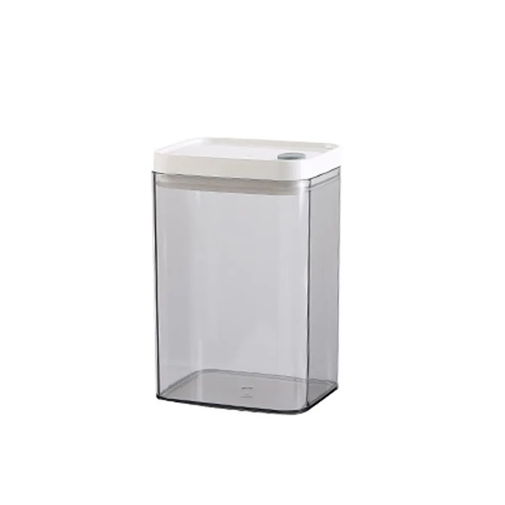 Прозрачная банка для хранения закусок кухонный герметичный резервуар