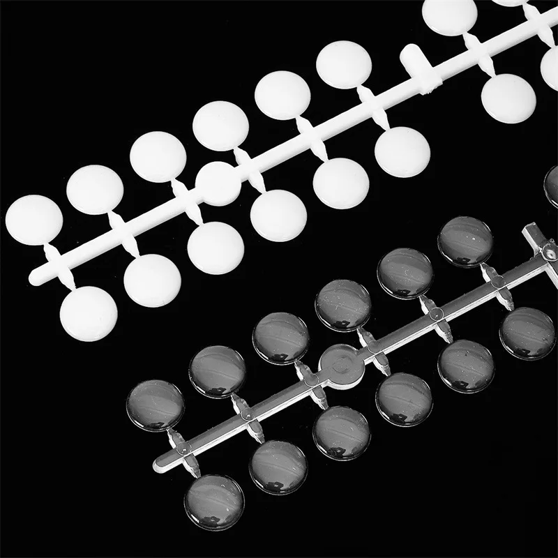 Карточка для маникюра в горошек цветная карточка клей демонстрации бутылки с