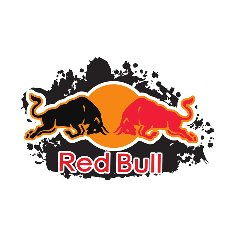

Red Bad Bull 12 CM Vinyl Decal Truck Window Sticker Bumper Laptop Wall Helmet Camper Waterproof Sunscreen Fashion Car Sticker