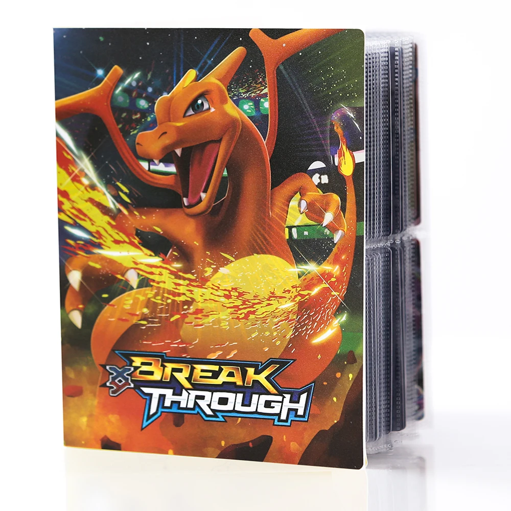 

Pokemon Card Sleeves Book Album Storage Folder Kpop 240pcs Anime Game Card Collection Notebook Case Booster VMAX GX EX