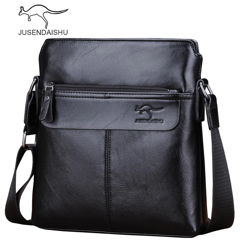 Luxury Men Leather Shoulder Bag Fashion Totes Crossbody 2023 New Designer Messenger Bags Male Luxurious Brand Men's Handbag