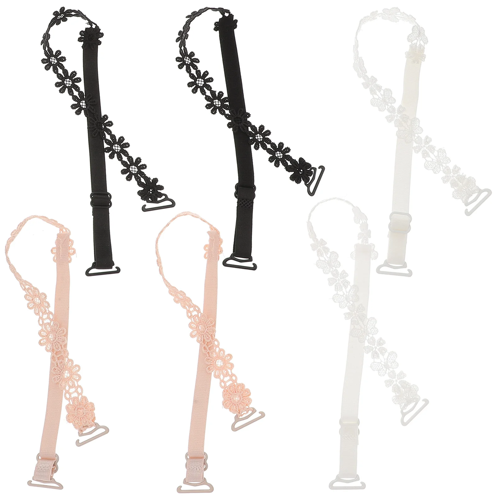 

Ремешок на плечо, регулируемый нескользящий Противоскользящий сменный цветочный кружевной Кристалл Rhinstone