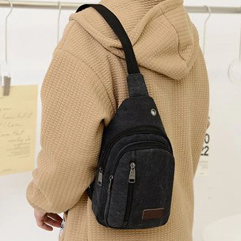 Мужские сумки на плечо новые поясные сумка-слинг через Спортивная нагрудная