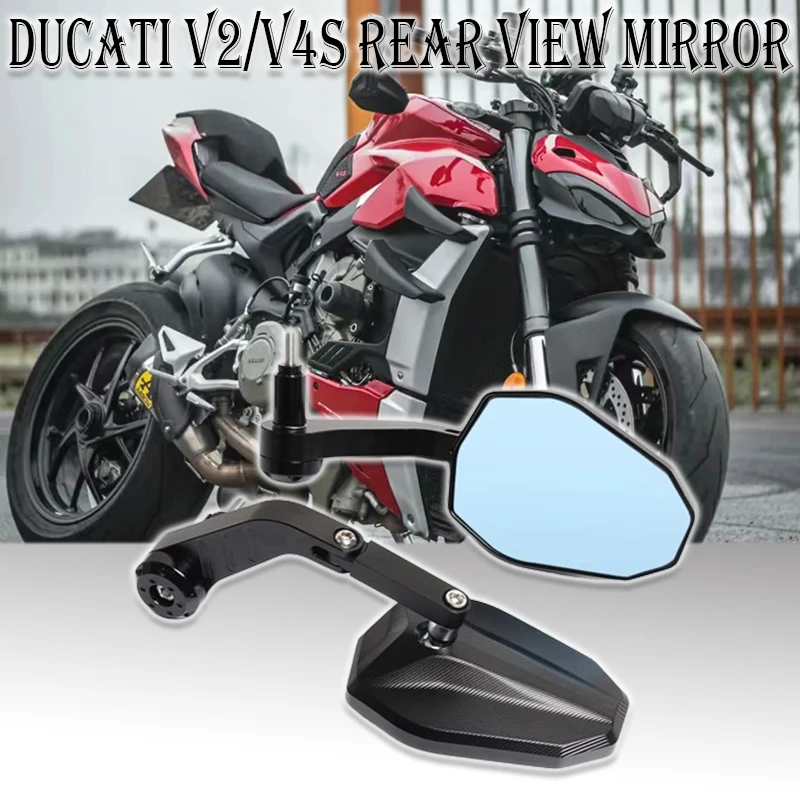 Мотоциклетное зеркало заднего вида для Ducati Multistrada V4 S Pikes Peak V2 950 1200 1260 Enduro левая и