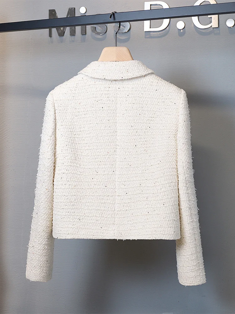 Высококачественный модный костюм новинка весны 2024 элегантный женский короткий