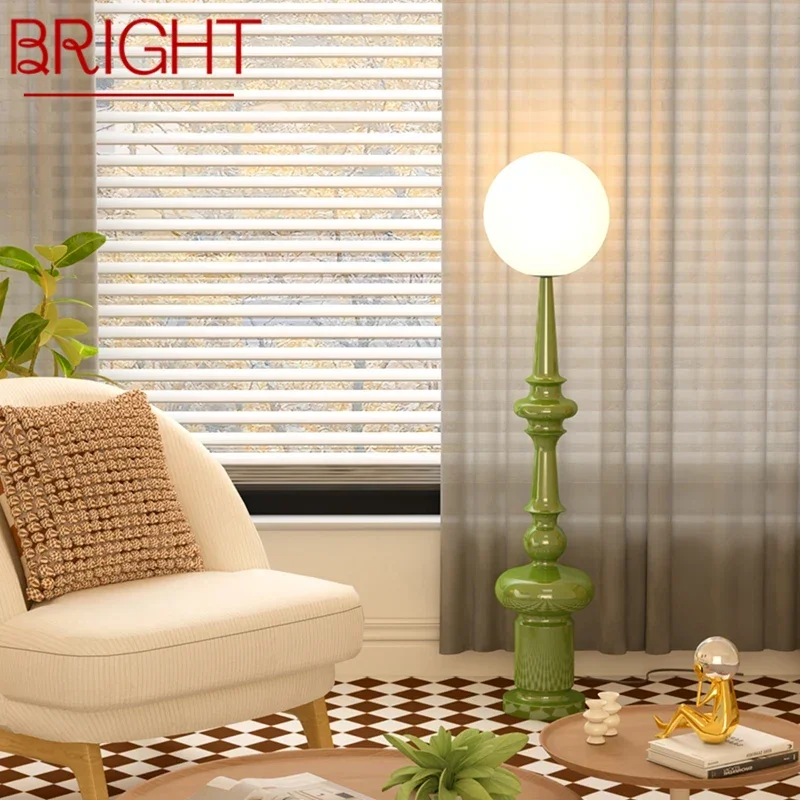 BRIGHT Contemporary Floor Lamp Luxury Creativity Living Room Bedroom Children's room Study Villa Hotel Decoration Standing Light