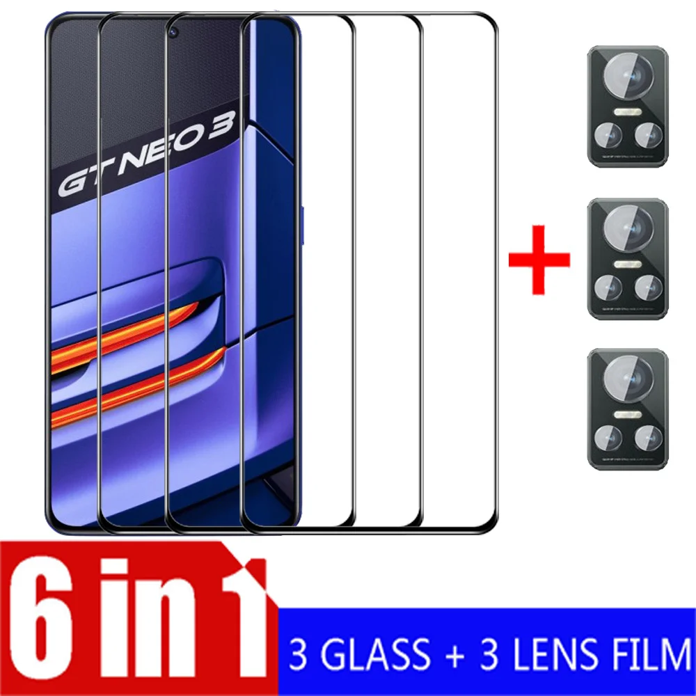 

강화 유리 Realme GT Neo 3 Tempered Glass For Realme GT Neo3 Screen Protector Protective Phone Camera Film RealmeGTNeo3 Full Cover Waterproof and drop-proof Glass Realme GT Neo 5G 영화