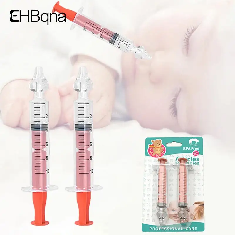 

2 шт., 10 мл, игольчатая трубка, Назальный аспиратор, детский уход, назальный пластырь