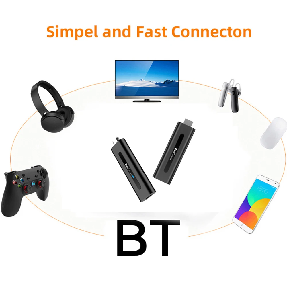 Высокопроизводительная ТВ98 ATV H313 Android TV Stick с поддержкой 8K двухдиапазонным Wi-Fi и