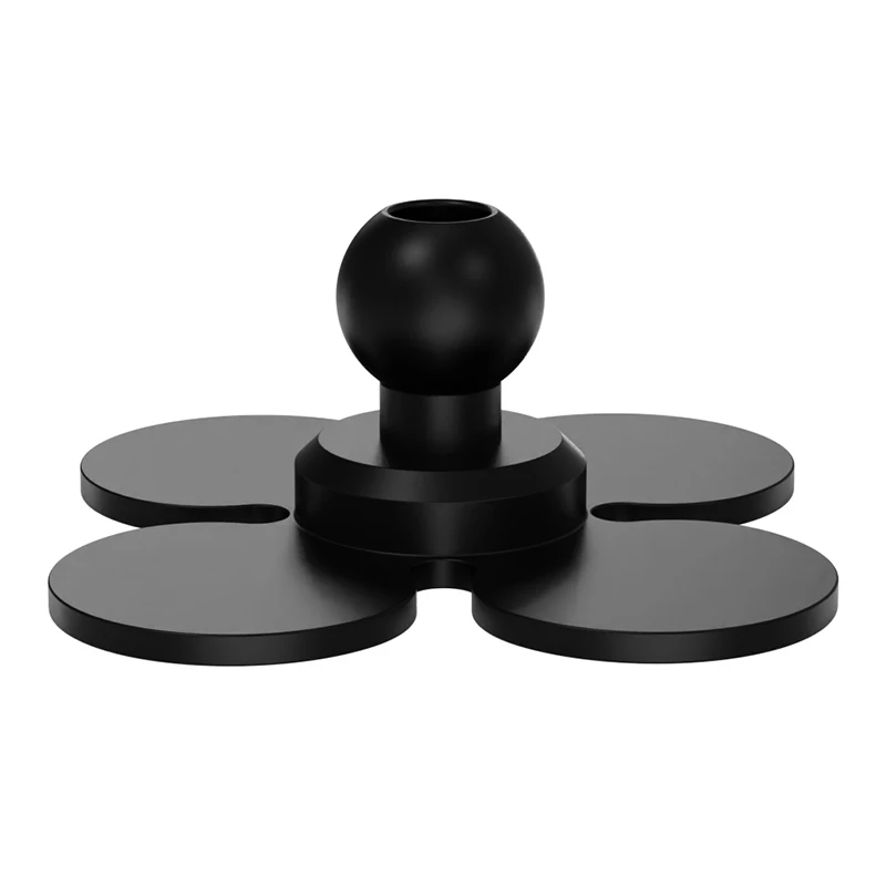 Фото Для Gopro 13 12 11 Insta 360 экшн-камера 17 мм шаровая головка лобовое стекло мотоцикла гибкая клейкая основа наклейка крепление основание шлема №2