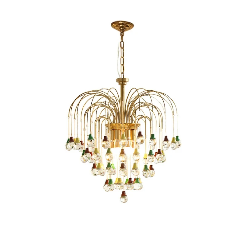 2024 г. специальная Потолочная люстра с искусственным кристаллом Angel's Tear K9