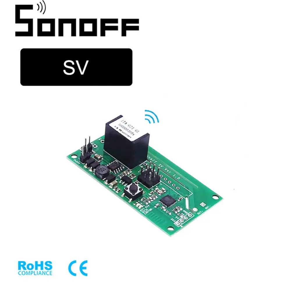 

Смарт-переключатель SONOFF SV с поддержкой Wi-Fi