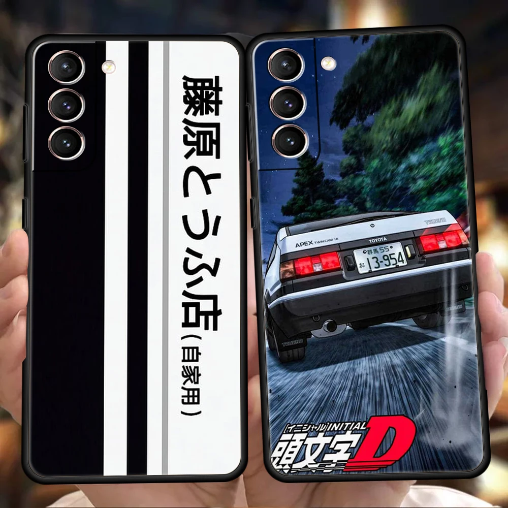 

Initial D AE86 Phone Case for Samsung Galaxy S22 S21 S20 Ultra S21 S20 FE S22 S21 S20 S10 S9 S7 Note 20 10 Lite Silicone Shell
