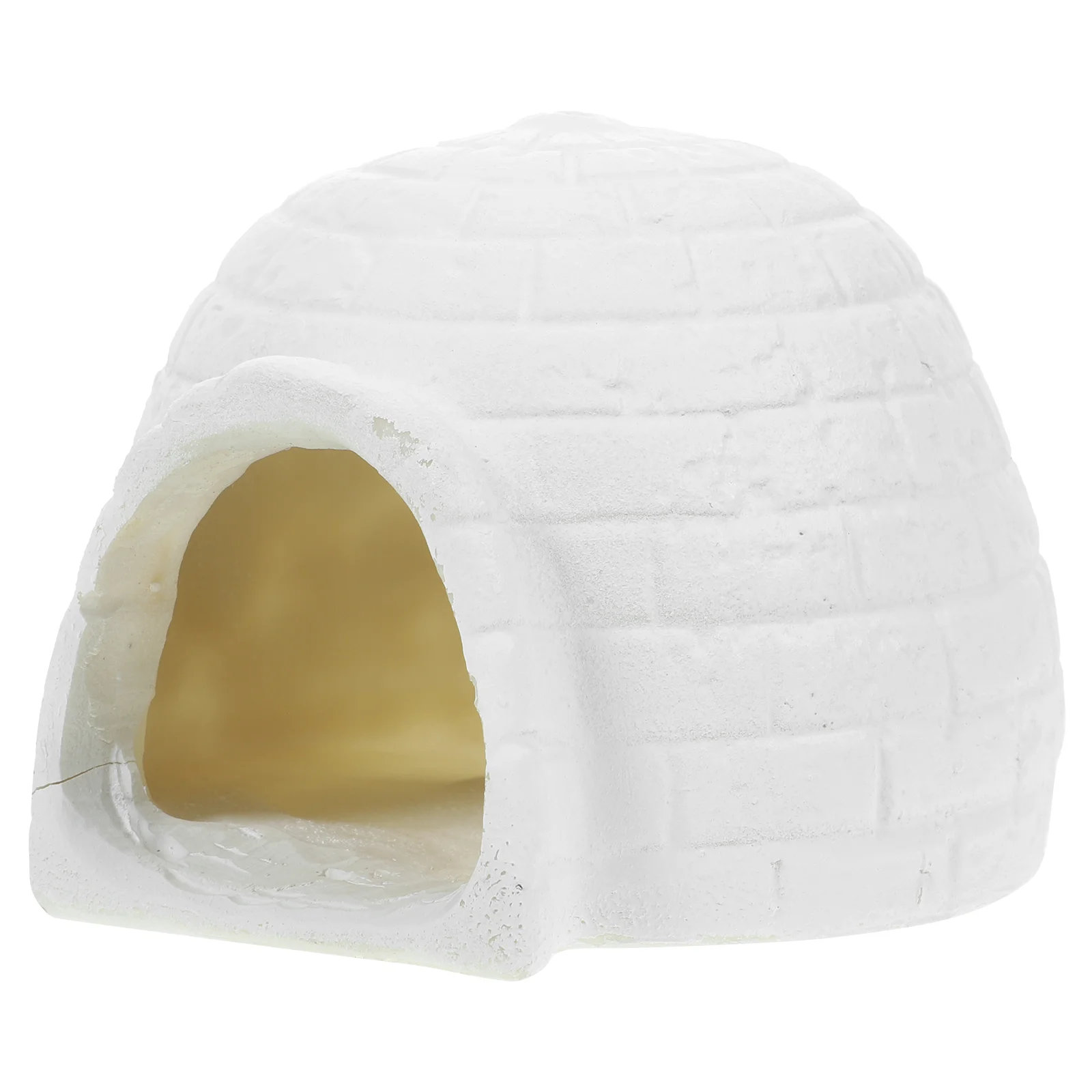 

Simulation Igloo Ice House Decorations Figurine Statue Figurines Home Toy Kids Toddler Model Household Models