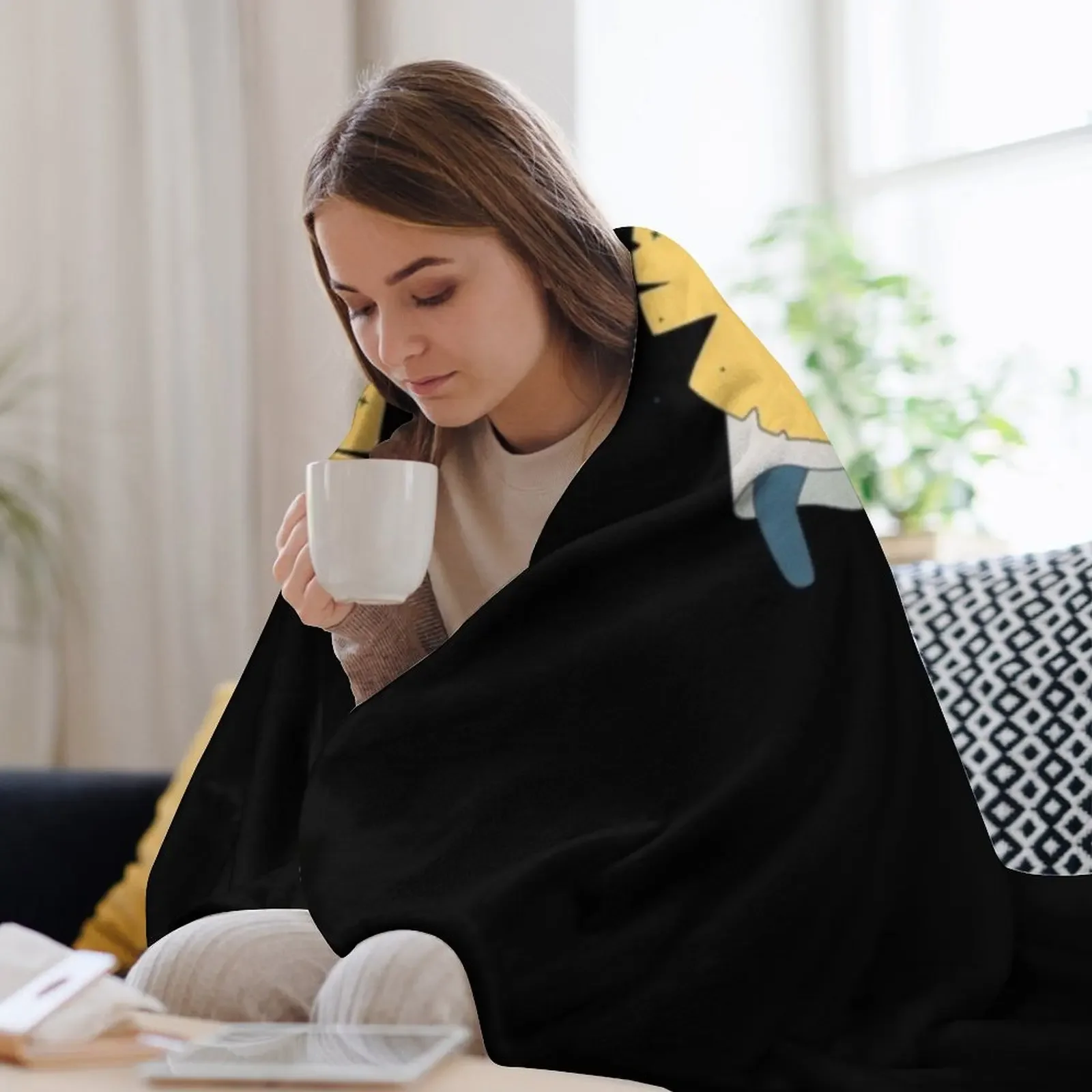 Мотыль - небо COTL дети света Плед Одеяло Гигантский диван Роскошные дизайнерские