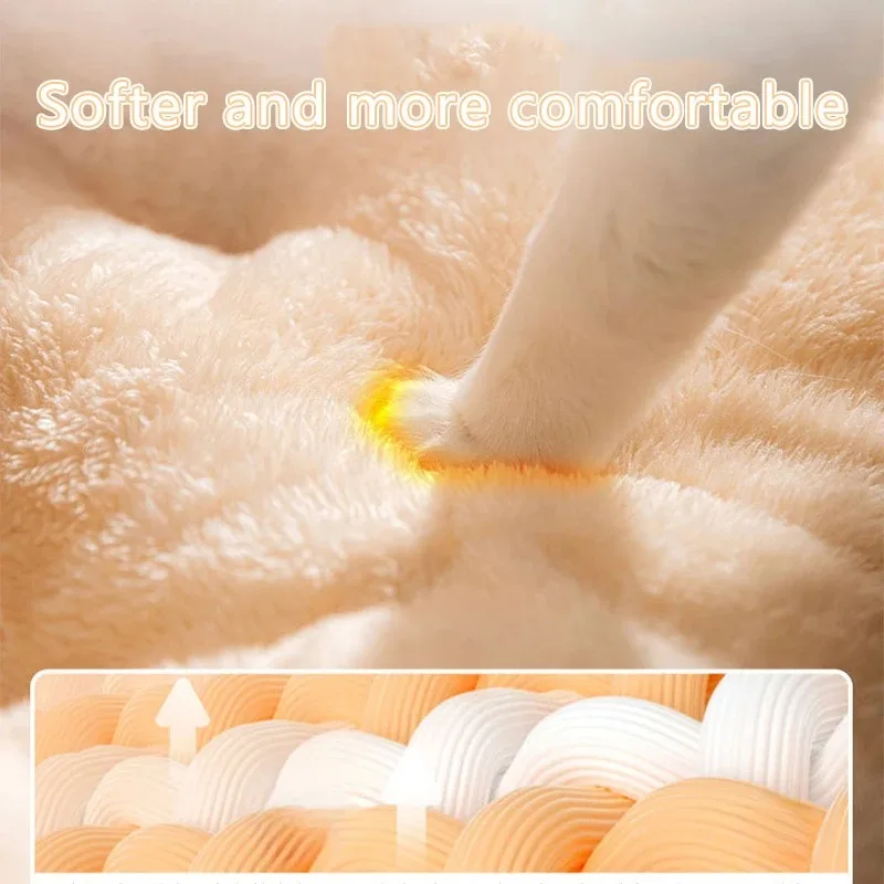 Кровать для кошек теплые зимние товары домашних животных аксессуары всех домов