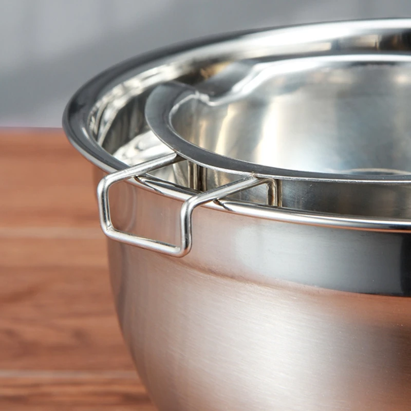 

Double Boiler Melting Pots with Spatula Stainless Steel Pot for butter for Chocolate Candy Butter Cheese Caramels Candle T21C