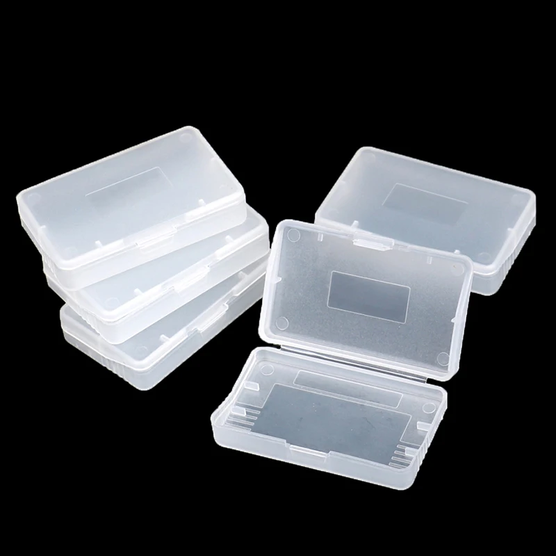 5Pcs Transparent Game Storage Box Card Collection Protection