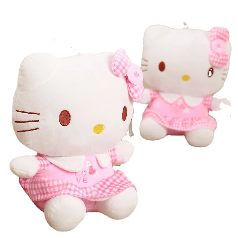 

Original Sanrio Hello Kitty Plush Dolls Toys Kuromi My Melody Stuffed Doll Plush Toy Little Girls Birthday Gift Movie TV Cartoon