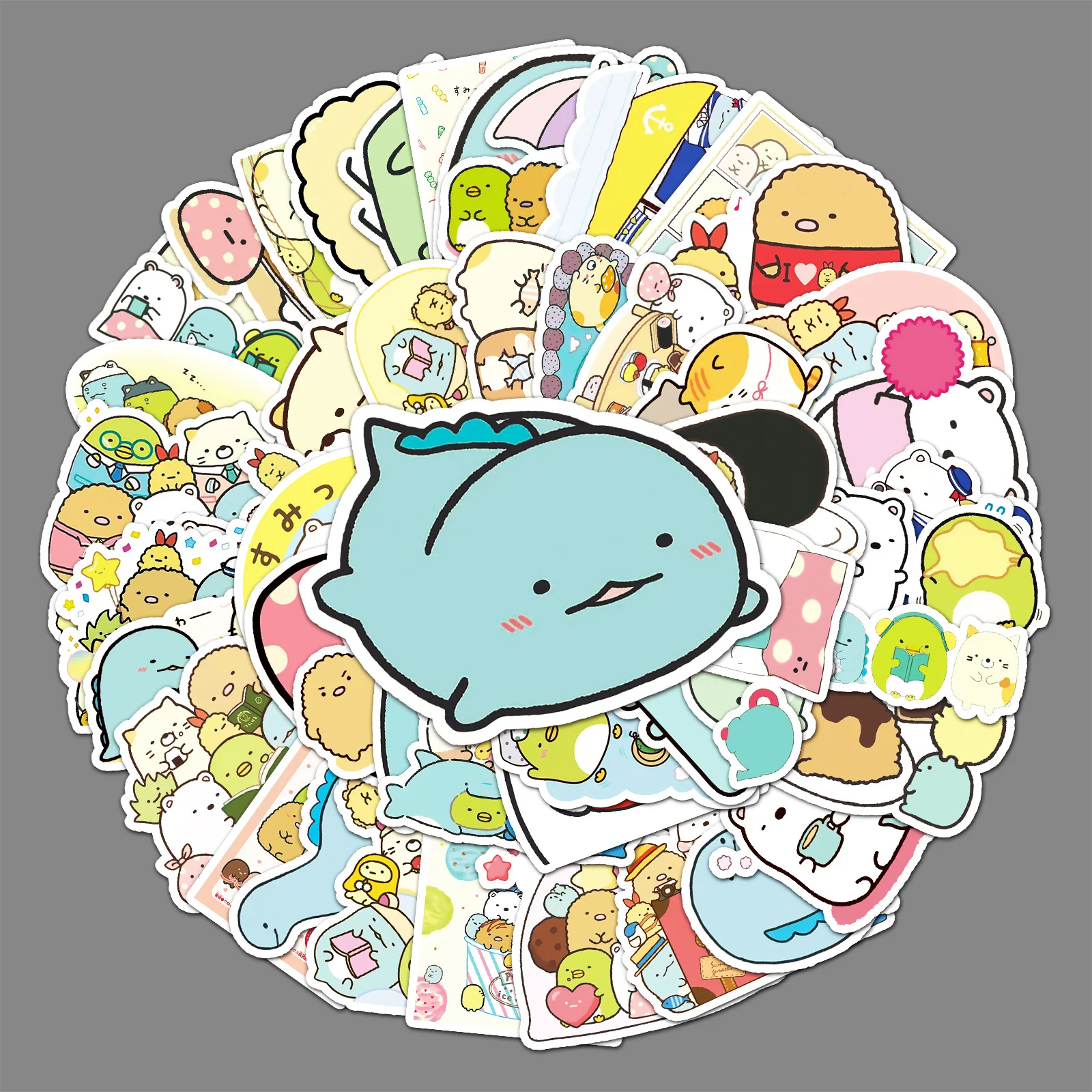 

50 шт., декоративные наклейки для ноутбука, телефона, автомобиля