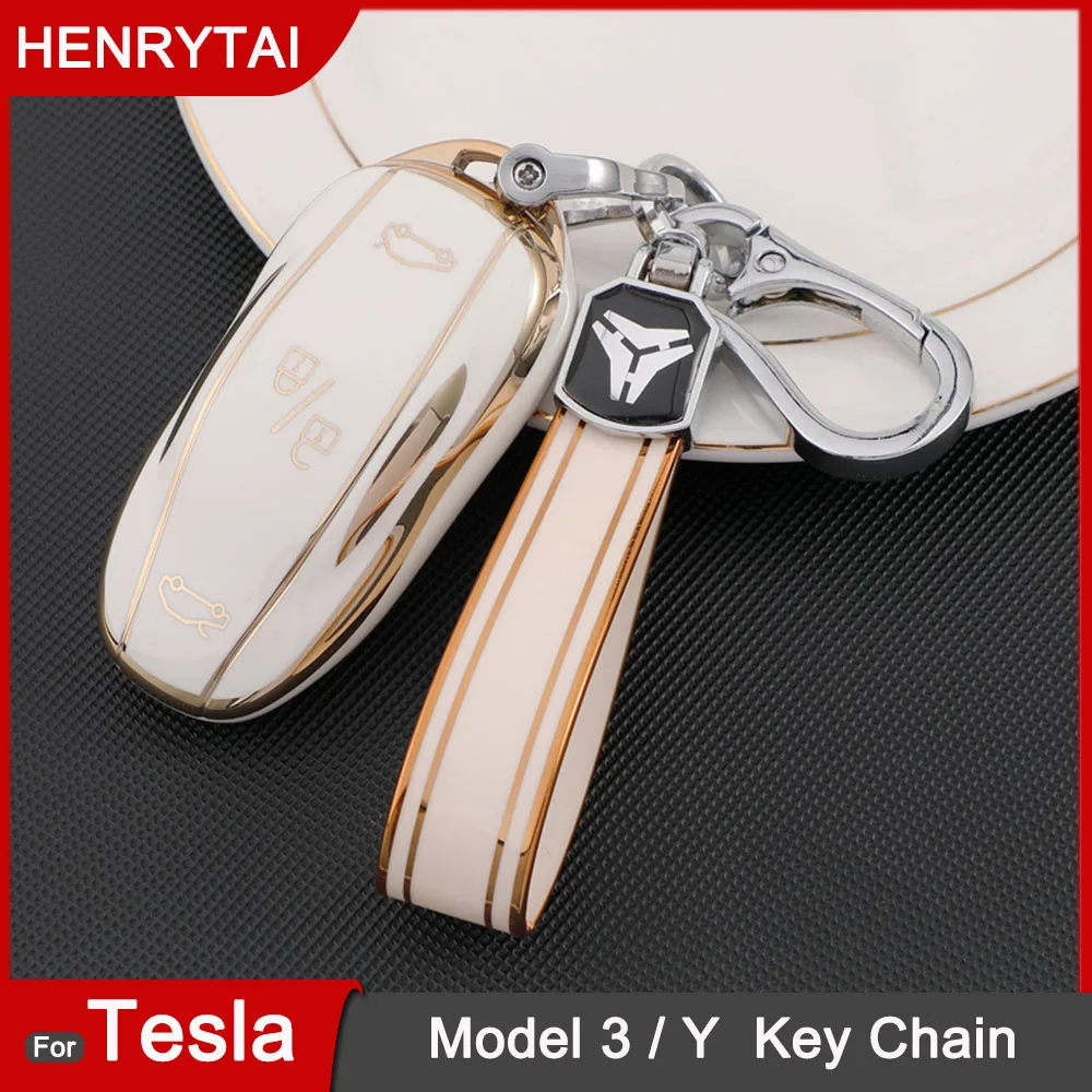 2022 New Tesla Car Key Case Ac	