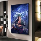 Настенное искусство, декоративная живопись, Луффи, мультфильм, картина в стиле аниме по номерам, украшение цельный плакат, модный эстетический домашний декор