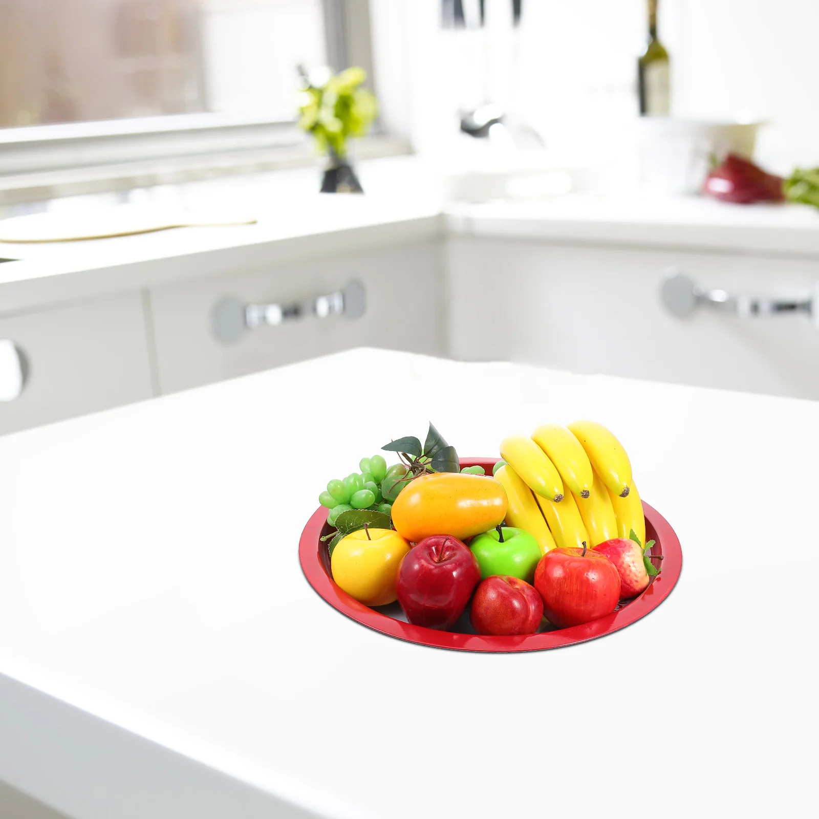 

Декоративный эмалированный поднос, бытовая тарелка для фруктов, плоская эмалированная тарелка для ресторана, отеля, кухни