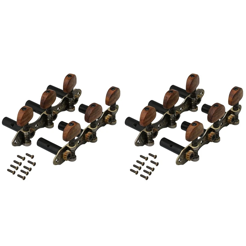 

Hot AD-4Pieces Guitar Tuner Tuning Keys Pegs Machine Heads For Classical Guitar
