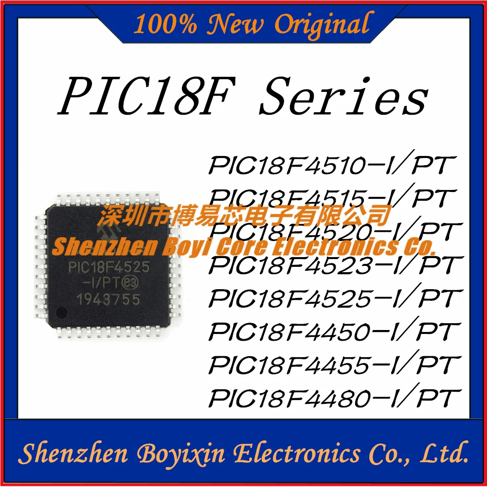 PIC18F4510-I/PT PIC18F4515-I/PT PIC18F4520-I/PT PIC18F4523-I/PT PIC18F4525-I/PT PIC18F4450-I/PT