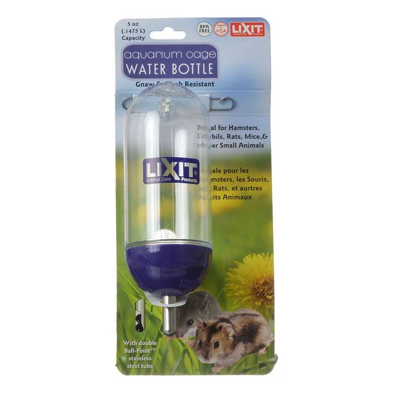 Aquarium Cage Water Bottle ClearLX00850