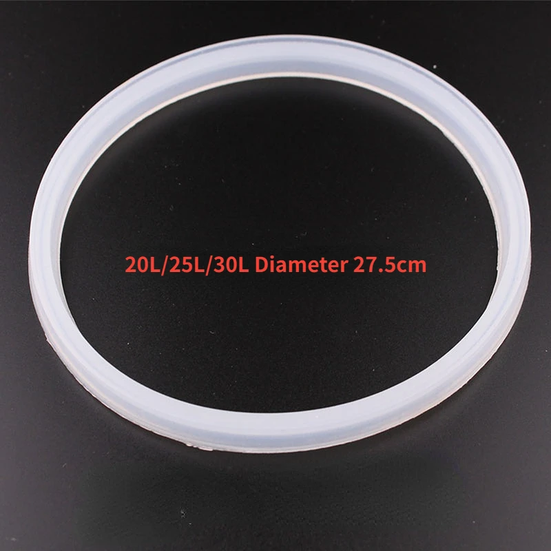 Уплотнительное Силиконовое уплотнительное кольцо для колбасной машины, санитарное уплотнительное кольцо для коммерческой вертикальной клизмы 20 л/25 л/30 л, диаметр 27,5 см