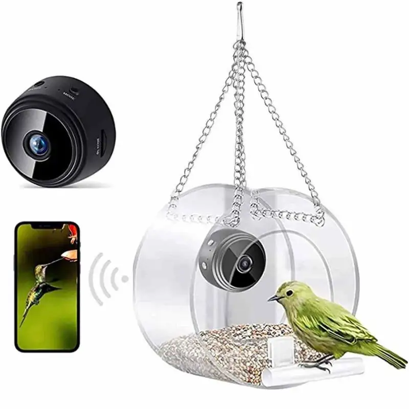 

Outdoor Bird Feeder Automatic Feed Bowl 1Pcs For Parrot Pet Indoor Feeding Supplies Pet Bird Automatic Drinker Feeder Feeding