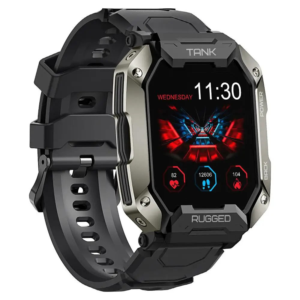 

Kospet Tank M1 Pro Smart Watch Men Rugged Outdoor Sports Fitness Watches 5atm Waterproof Bluetooth-compatible Call Smartwatch