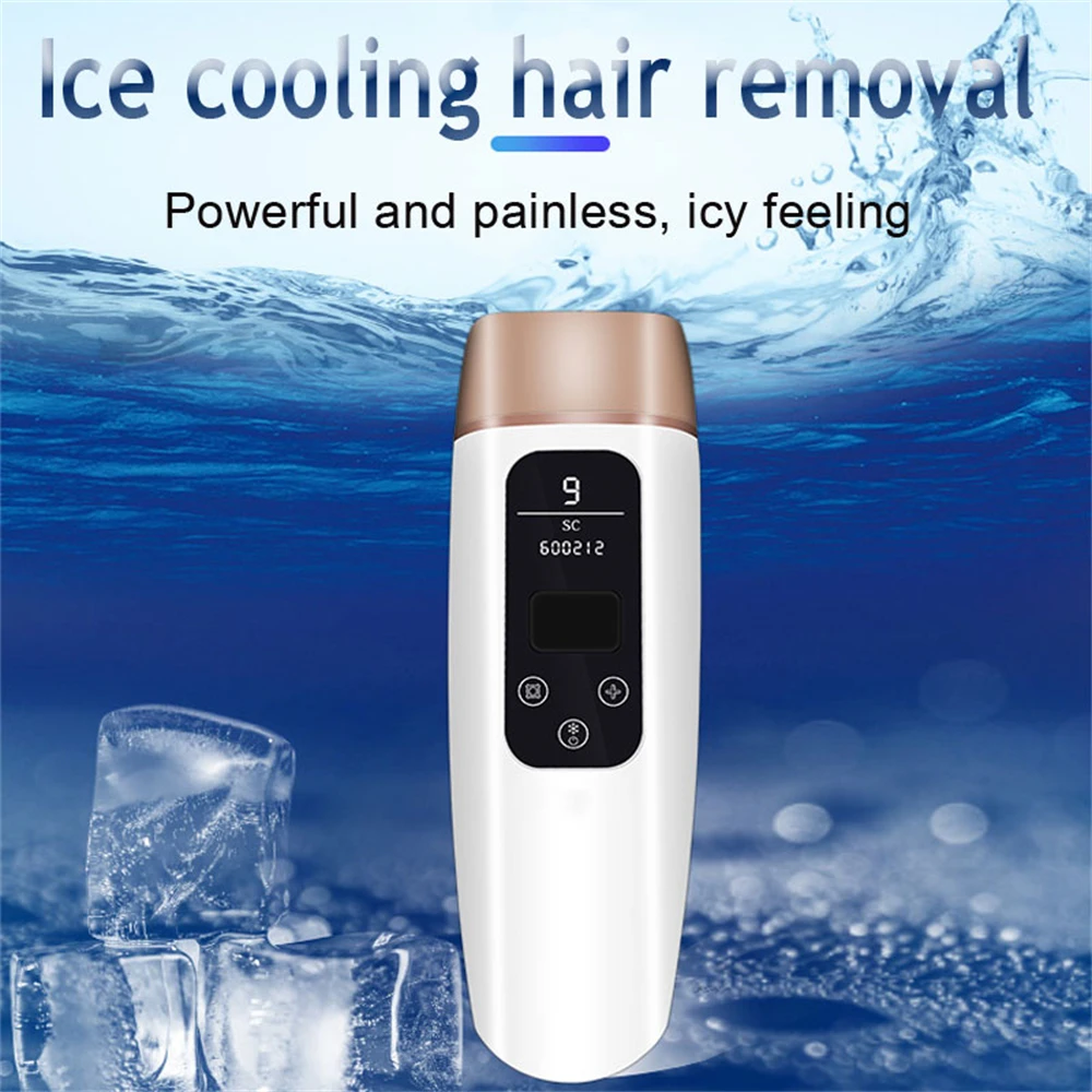 

999,999 Flashes Laser Hair Removal Ice Cooling Epilator Household Portable Freezing Point Photoepilator Depilador Hair Removal