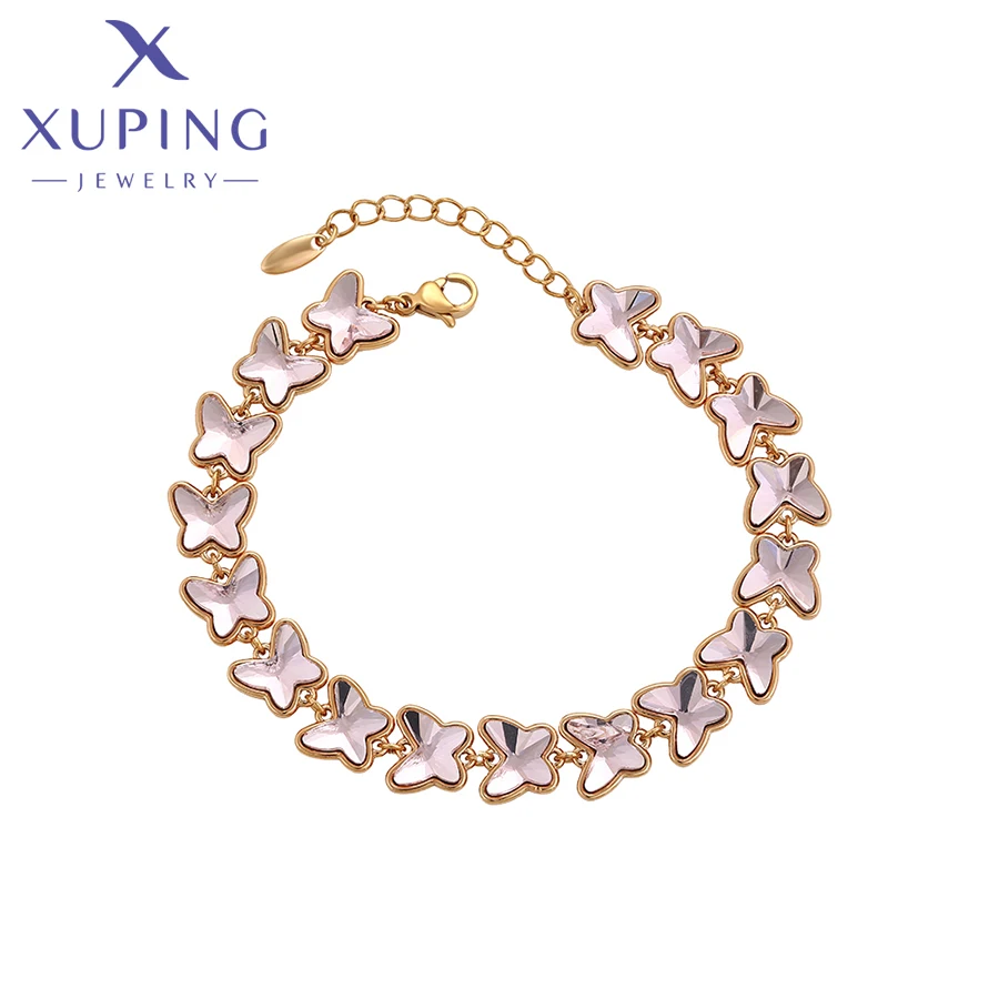 Xuping ювелирные изделия Популярная мода бабочка роскошный стиль Золотой Цвет