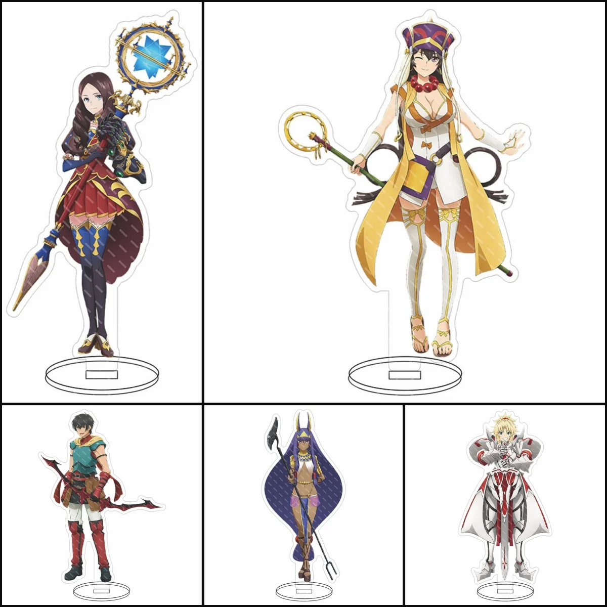 Игровой Аниме Судьба большой заказ Ashiya Douman брелок кукла FGO Enkidu акриловый Подвеска