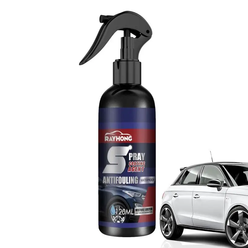 

High Protection Quick Coating Spray Car Coating Nano Mist 120ML Waterless Car Wash Quick Car Coating Mist Easily Repair Paint