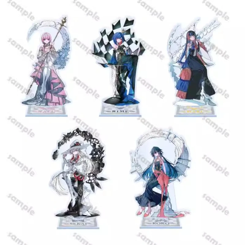 Фото Игра Tanioki Rime Asanushi Haru Yorukawa Sekai Morisaki Kafu Акриловая кукла-подставка Аниме Фигурка Модель Тарелка Косплей Игрушка для подарка №1