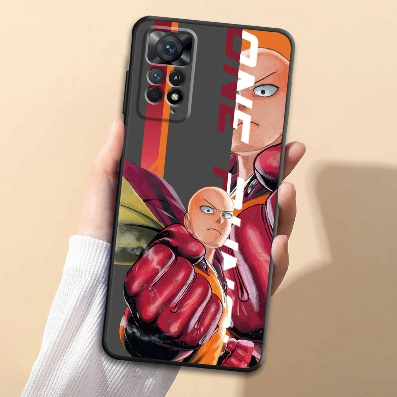 

Phone Case One Punch-Man Saitama For Xiaomi Redmi Note 9S 8 9 10 11 12 4G 5G Pro 11T 10Pro NOTE11 10S 8T 11s NOTE12