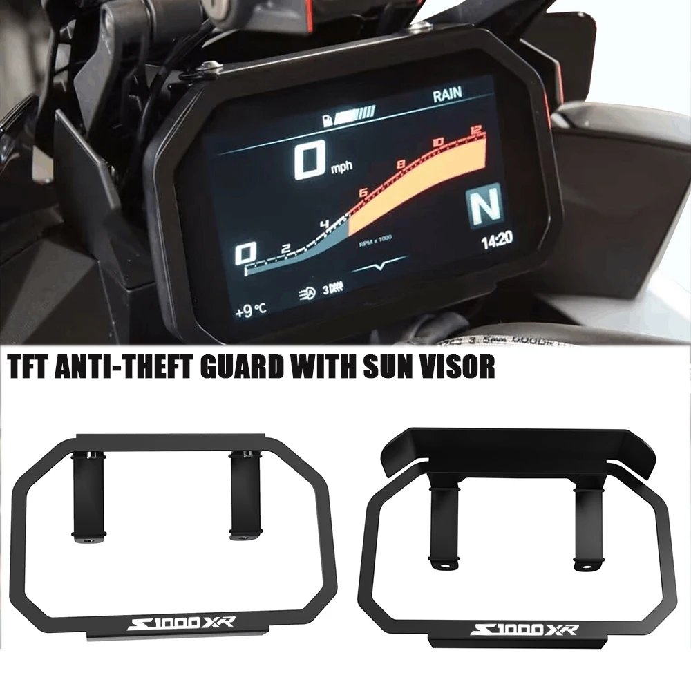

2023 S 1000 XR S1000 1000XR Meter Anti-theft Frame TFT Theft Protection Screen Sun Visor Guard For BMW S1000XR 2020 2021 2022