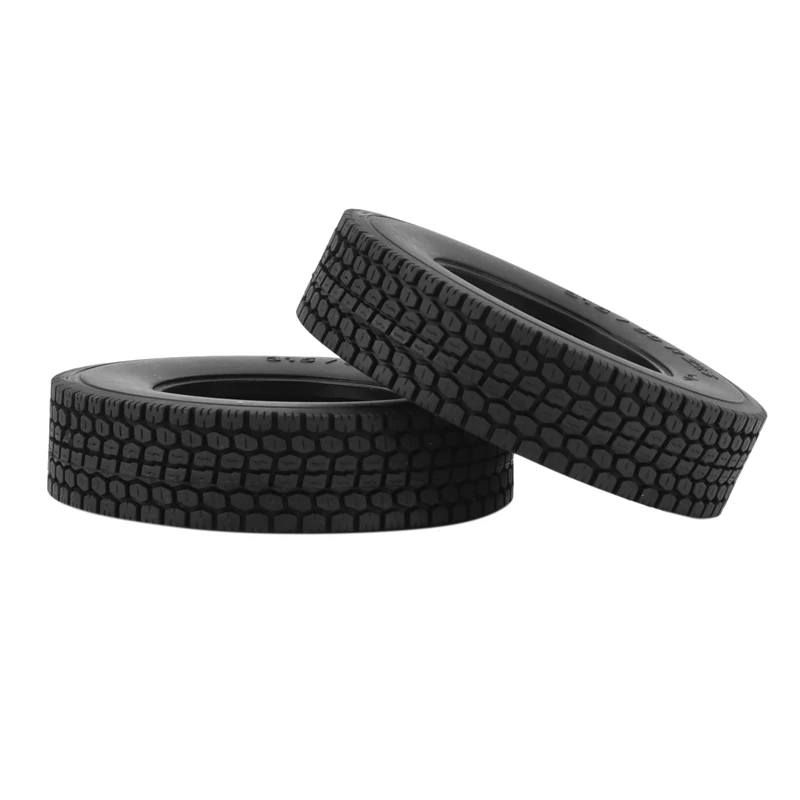 4 шт. 1 55 резиновые колеса шины для Tamiya 1/14 RC прицеп трактор грузовик обновленные