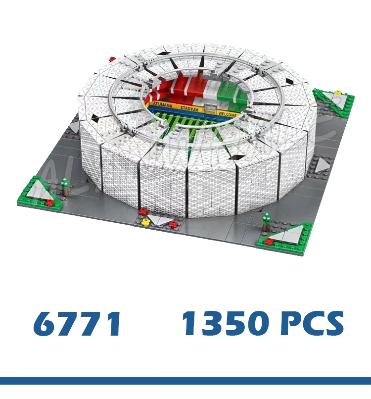 4 типа спортивного футбольного поля футбола Lusail Duaama Ali Ras Abu Stadiums Grand 6770