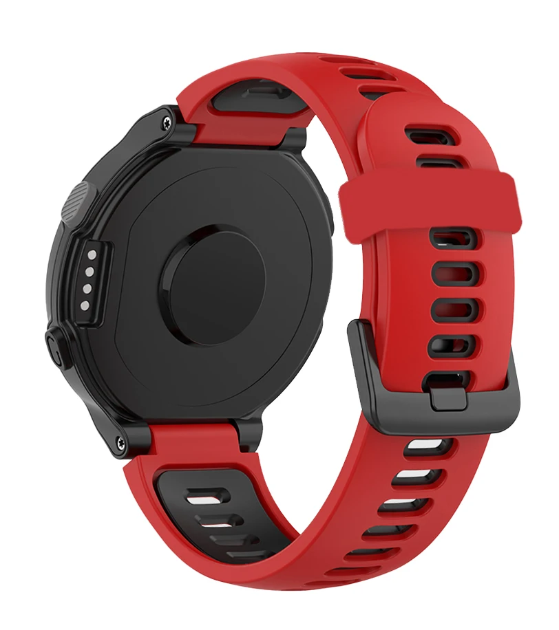 Ремешок силиконовый для наручных часов Garmin Forerunner 230 235 220 620 630 735 735XT | Электроника
