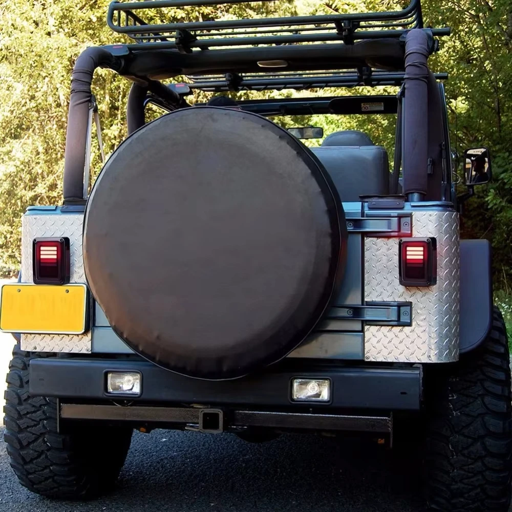 Светодиодные задние фонари с дымчатыми линзами для Jeep Wrangler 2007-2017 JK JKU разбитым