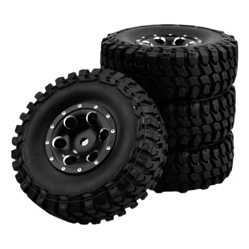 

Модель 1/24 года, модель автомобиля AXIAL SCX24, металлическая втулка с шиной 55 мм, 4 шт.