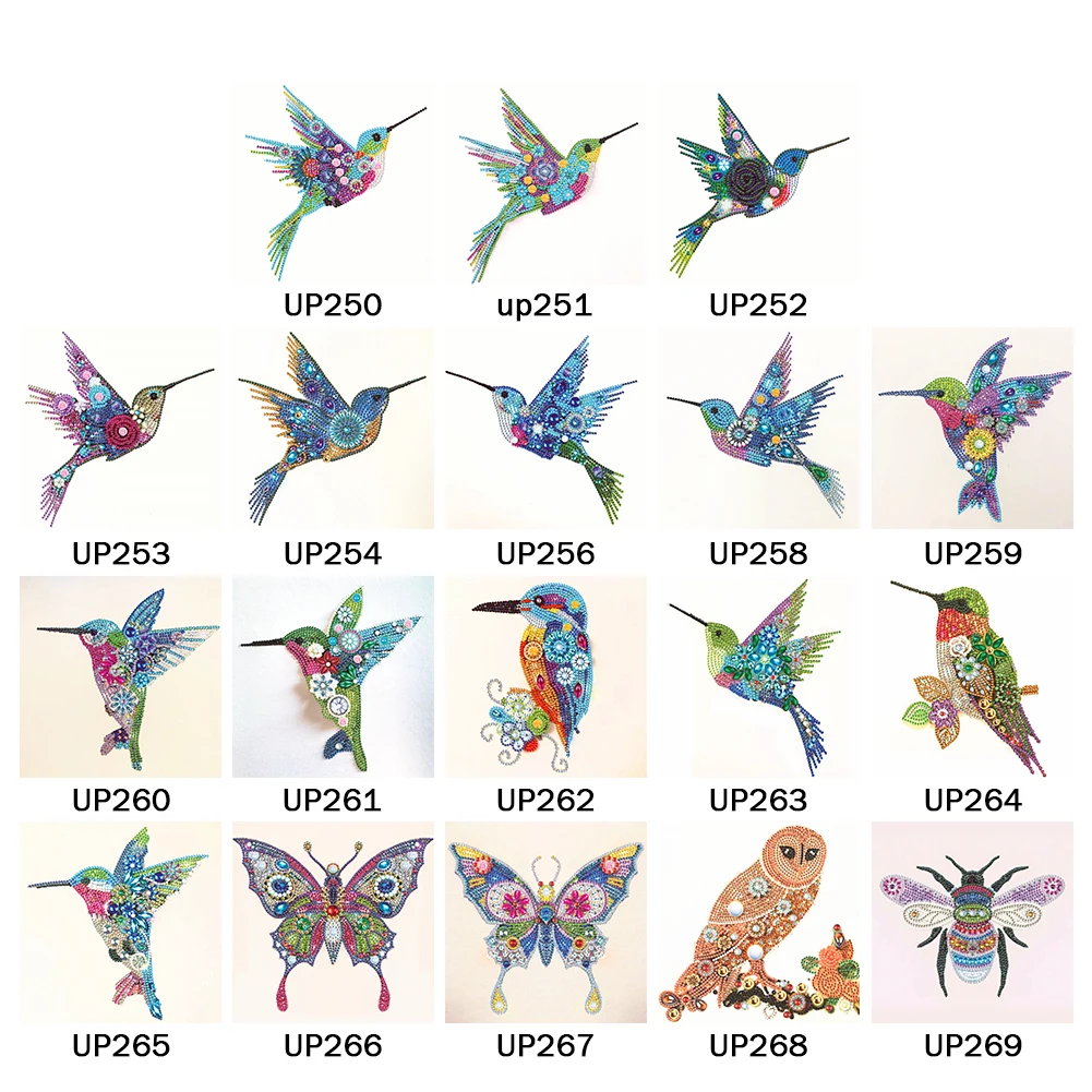 Алмазная живопись с колибри 5D сделай сам набор для мозаики в виде птиц особой