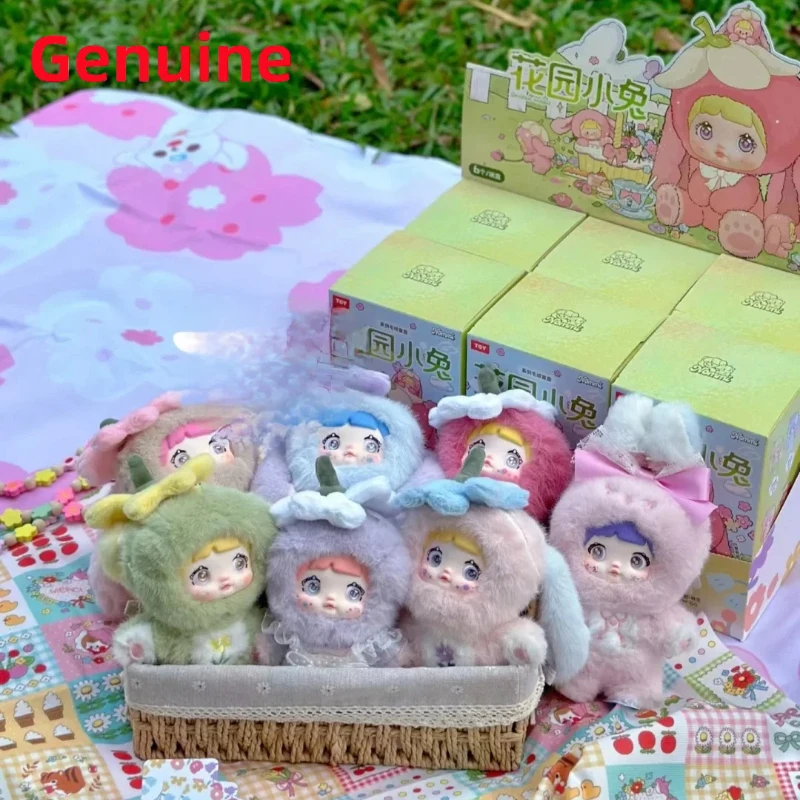 Фото Оригинальный Nommi V2 Garden Rabbit Series слепая коробка украшение комнаты коллекция игрушечная сумка кулон Kawaii игрушка для девочек подарки для девочек и детей №1