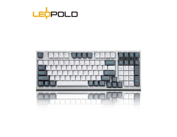 Новинка! Утолщенная двухцветная клавиатура Leopold FC980M OE PBT 98 клавиш компактная