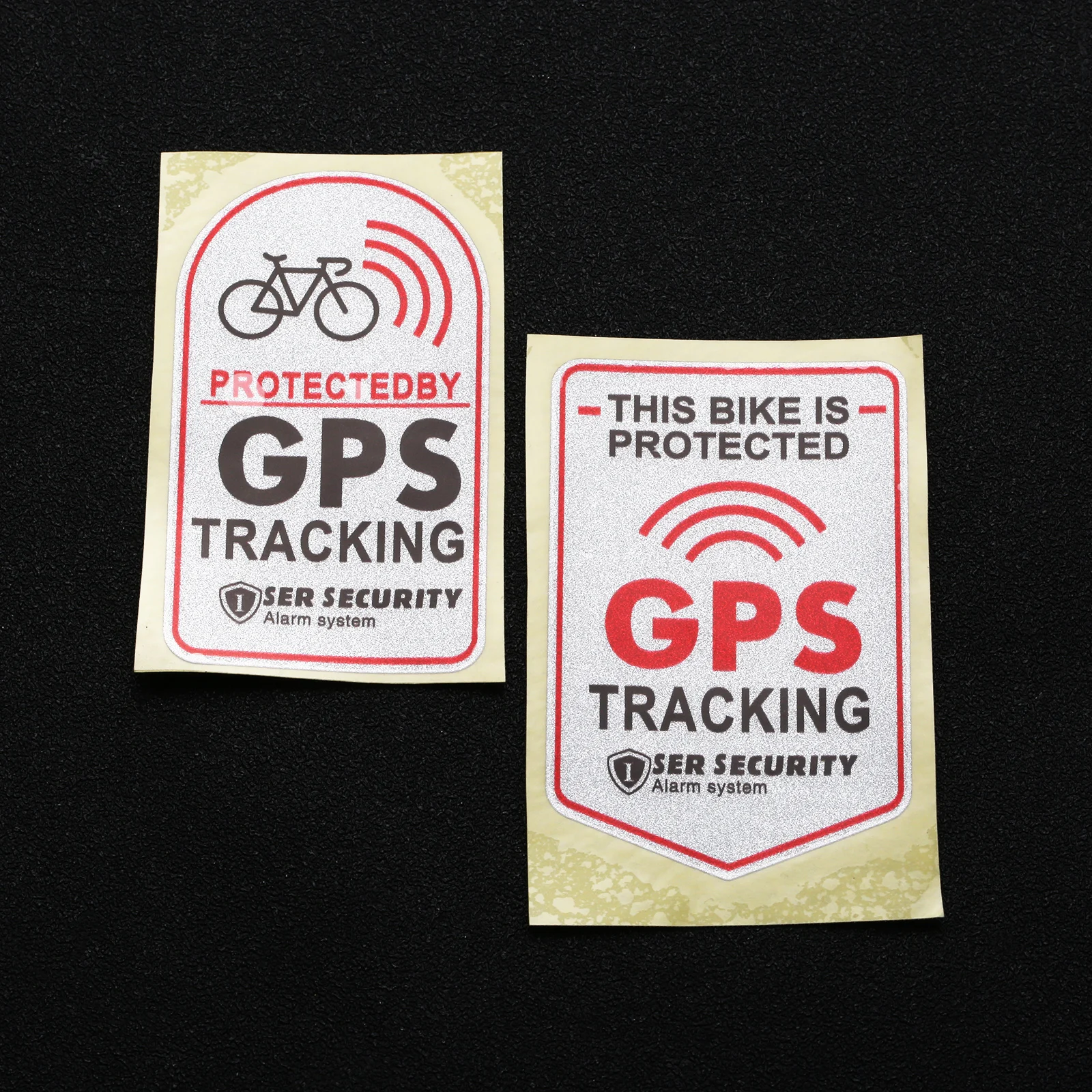 1 шт., Светоотражающая наклейка на велосипед, 7 х4 см
