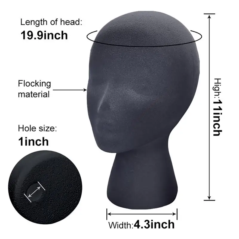 Модель головы-манекена из пенополистирола 1 шт. женская головка аксессуары для